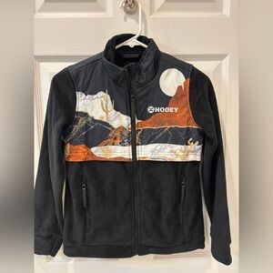 Hooey‎ Girls Black Fleece Jacket